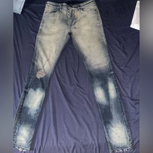 KSUBI Blue Gradient Van Winkle Jeans